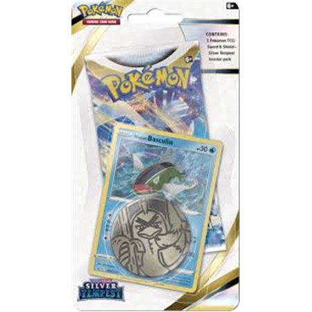 Pokémon - Silver Tempest - Checklane Blister Hisuian Basculin