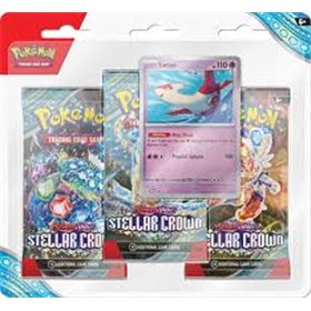 Pokémon - Stellar Crown - 3 Pack Blister Latias Pokémon - Stellar Crown - 3 Pack Blister Latias