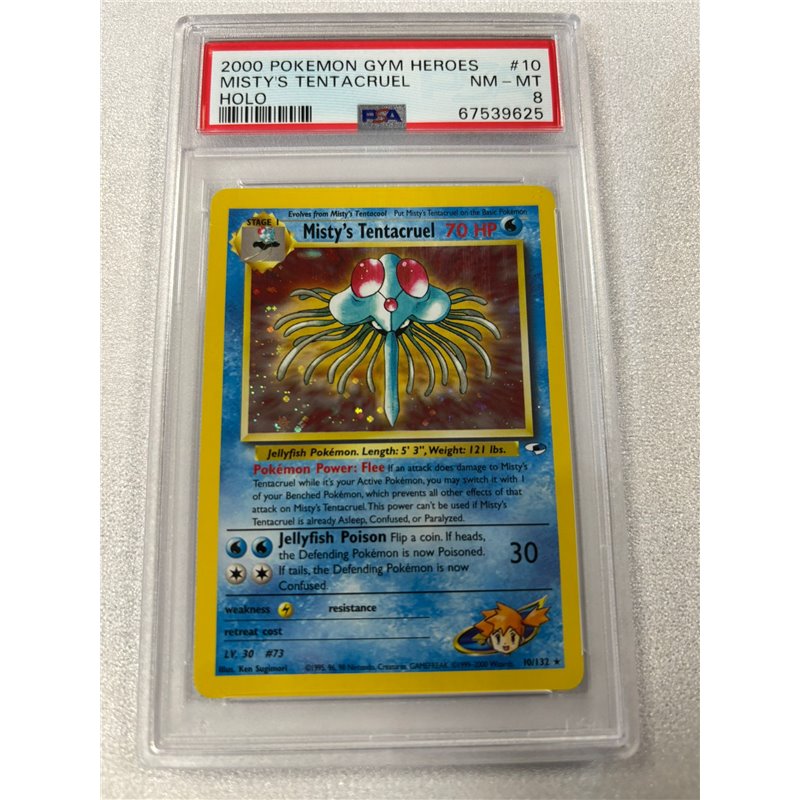 misty's tentacruel pokemon card Misty's Tentacruel