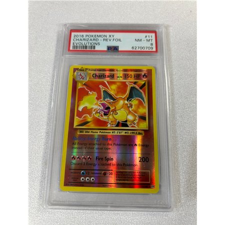 PSA - EVO 011 - Charizard Reverse Holo (8)