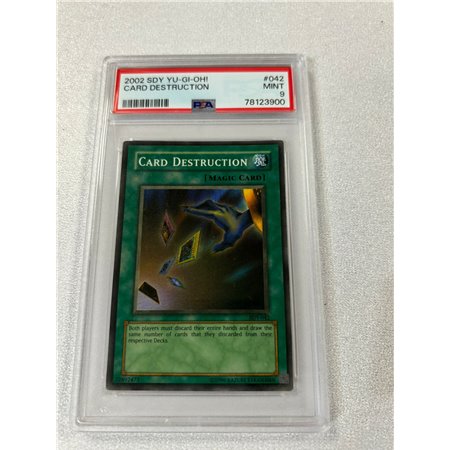 PSA - SDY-042 - Card Destruction