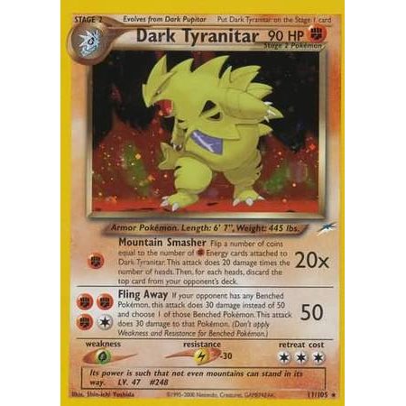 NDE 011 - Dark Tyranitar