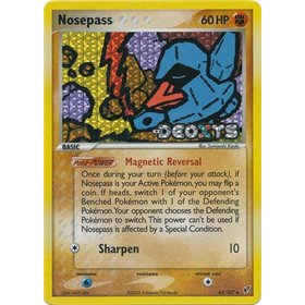 DX 042 - Nosepass - Reverse Holo DX 042 - Nosepass - Reverse Holo