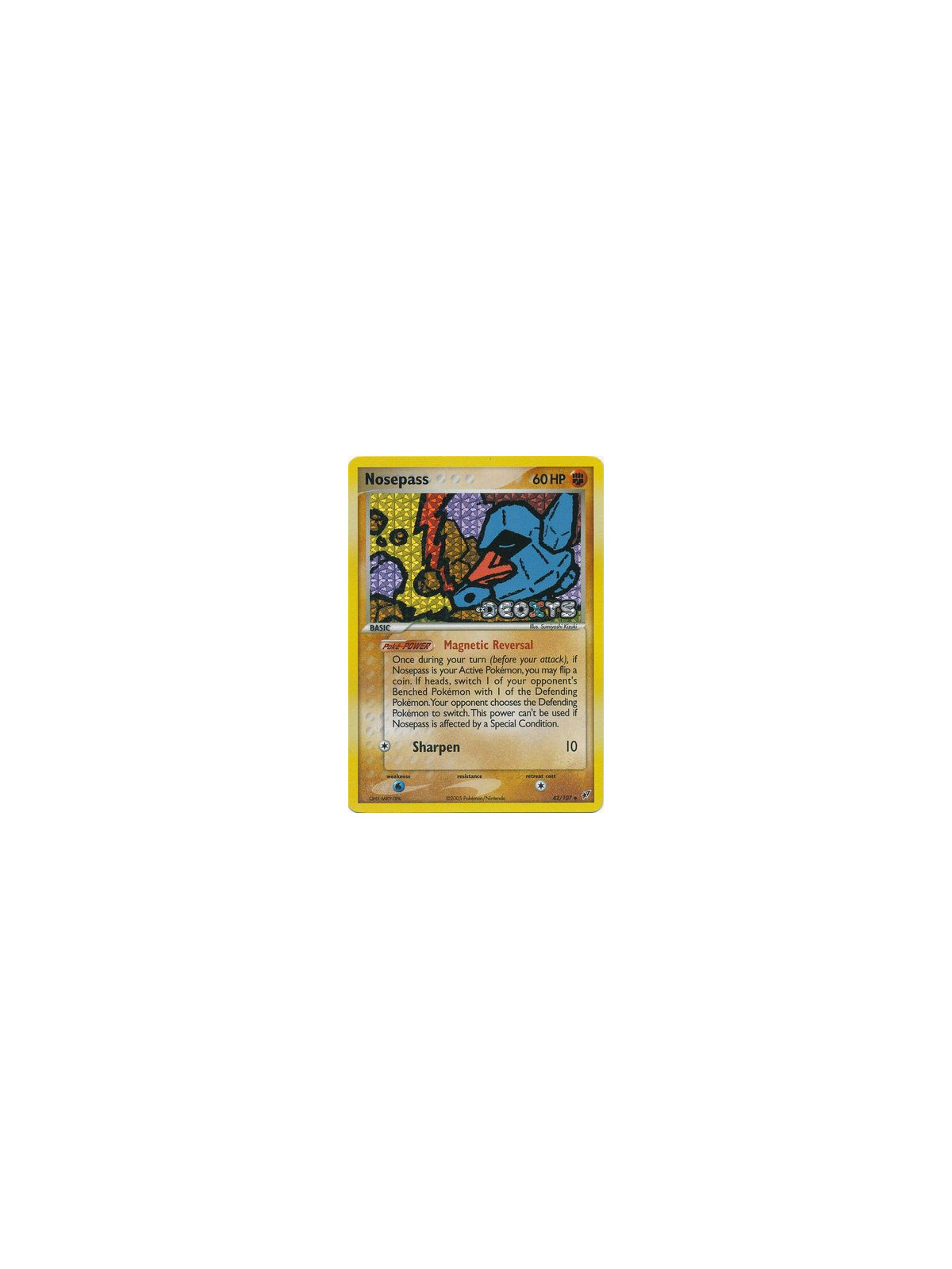 DX 042 - Nosepass - Reverse Holo