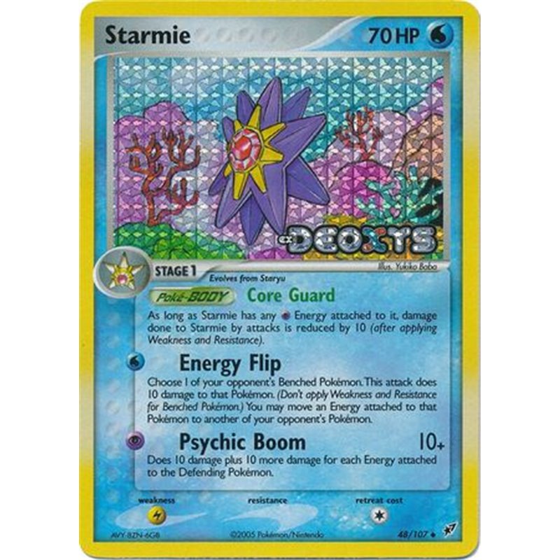 DX 048 - Starmie - Reverse Holo