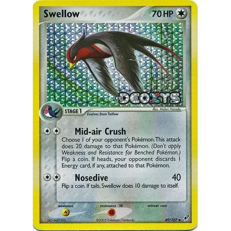 DX 049 - Swellow - Reverse Holo