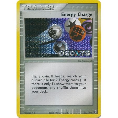 DX 086 - Energy Charge - Reverse Holo