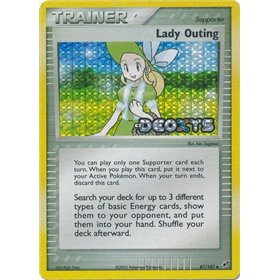 DX 087 - Lady Outing - Reverse Holo DX 087 - Lady Outing - Reverse Holo