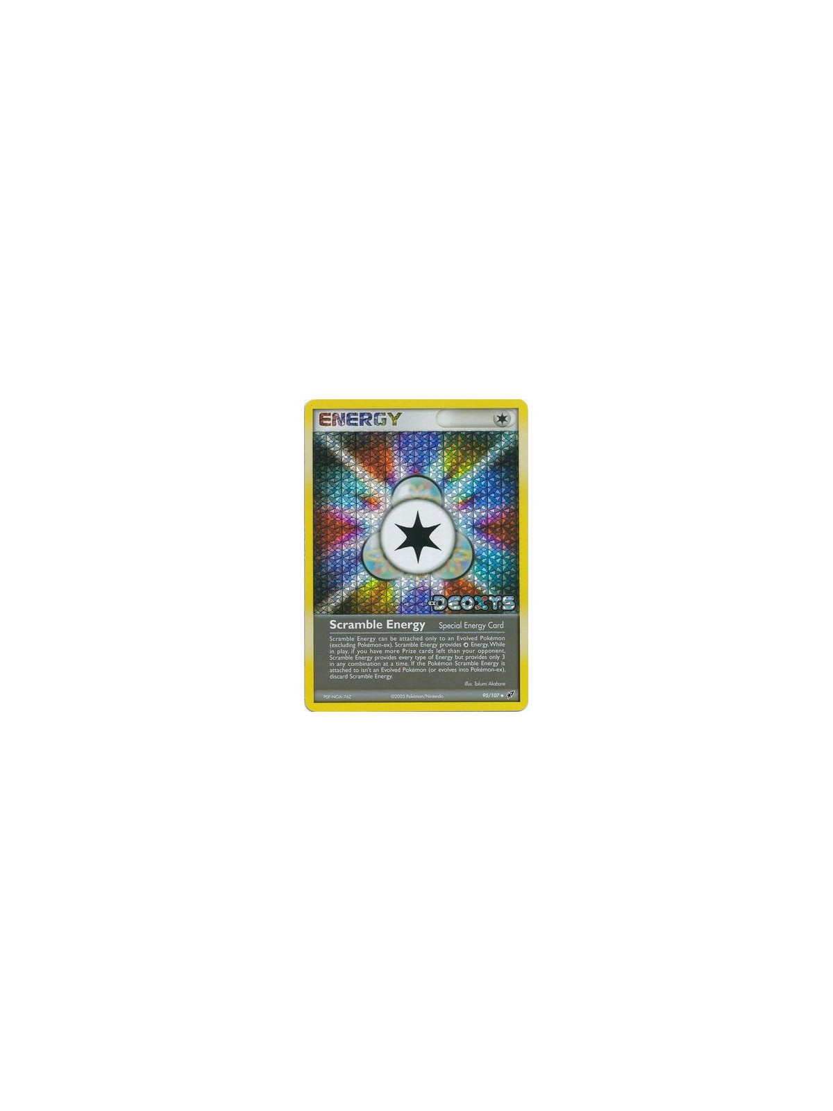 DX 095 - Scramble Energy - Reverse Holo