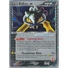 DX 108 - Rocket's Raikou ex DX 108 - Rocket�s Raikou ex