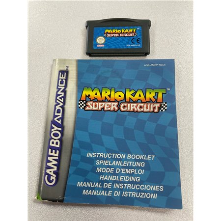 Mario Kart Super Circuit + Boekje