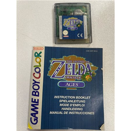 The Legend of Zelda Oracle of Ages + Manual