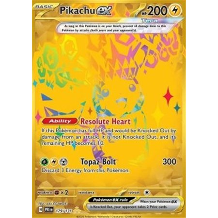 PRE 179 - Pikachu ex