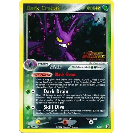 TRR 003 - Dark Crobat - Reverse Holo