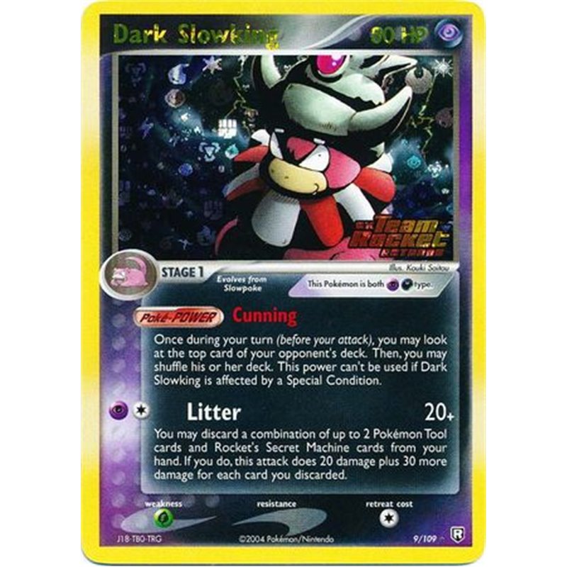 TRR 009 - Dark Slowking - Reverse Holo