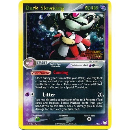 TRR 009 - Dark Slowking - Reverse Holo