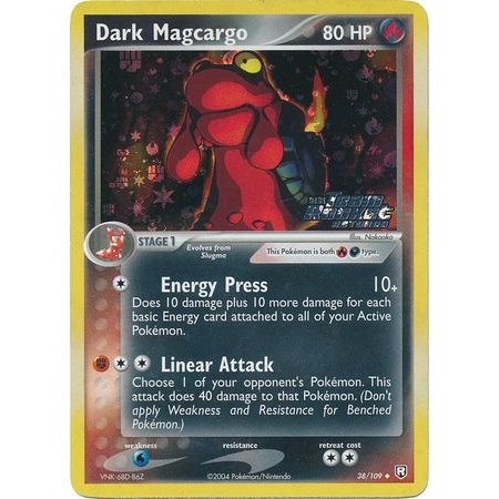 TRR 038 - Dark Magcargo - Reverse Holo