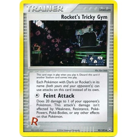 TRR 090 - Rocket's Tricky Gym - Reverse Holo