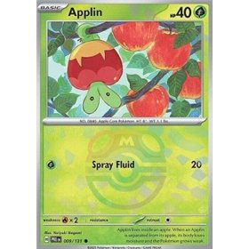 PRE 009 - Applin - MasterBall Reverse Holo