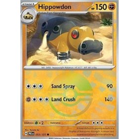 PRE 053 - Hippowdon - PokeBall Reverse Holo