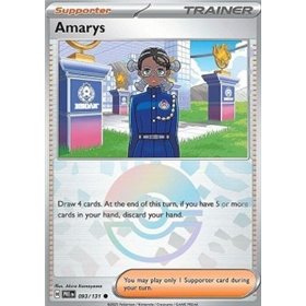PRE 093 - Amarys - PokeBall Reverse Holo