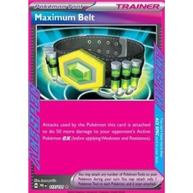 PRE 117 - Maximum Belt