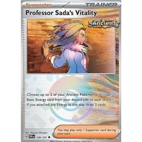 PRE 120 - Professor Sada's Vitality - PokeBall Reverse Holo