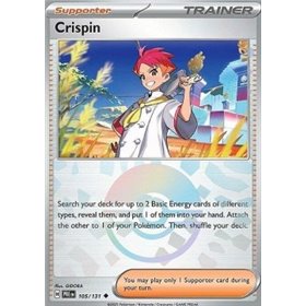 PRE 105 - Crispin - PokeBall Reverse Holo