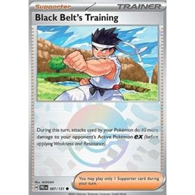 PRE 097 - Black Belt's Training - PokeBall Reverse Holo