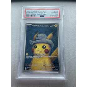 Pikachu Grey Felt Hat PSA 10