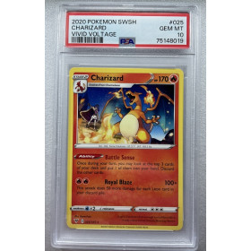 Charizard SWSH 025 PSA 10