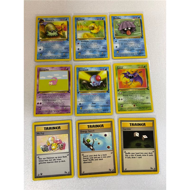 Pokémon Fossil Complete Set