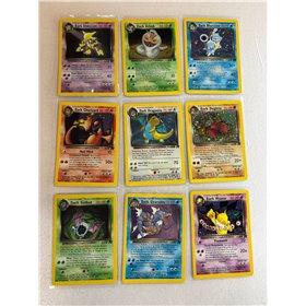 Pokémon Team Rocket Complete Set English Pokémon Team Rocket Complete Set English