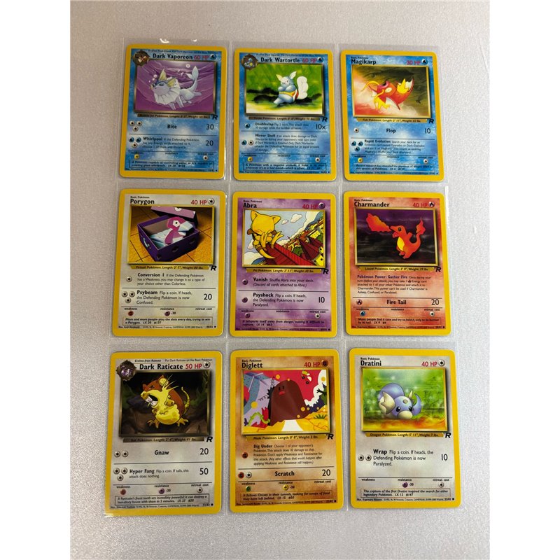 Pokémon Team Rocket Complete Set English
