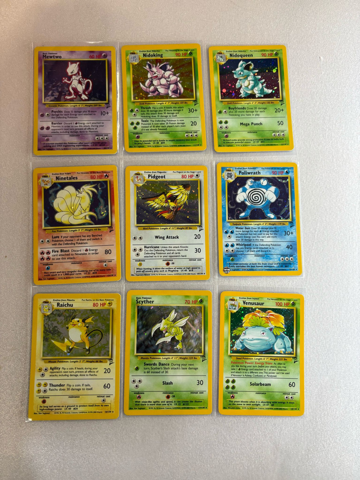 Pokémon Base 2 Complete Set English