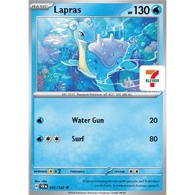 SCR 031 - Lapras - 7Eleven Promo Sealed SCR 031 - Lapras - 7Eleven Promo Sealed