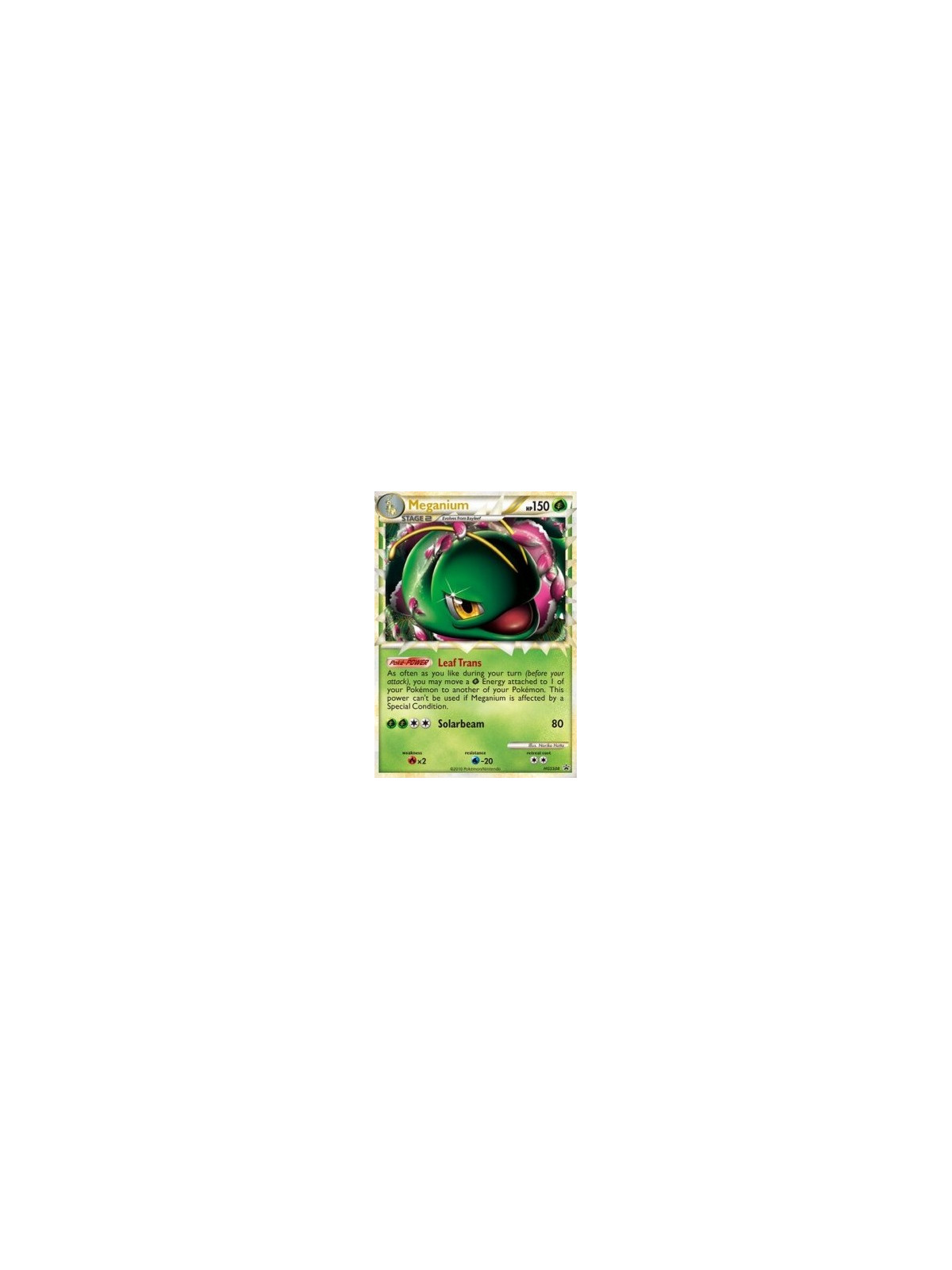 HGSS 008 - Meganium