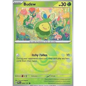 PRE 004 - Budew - PokeBall Reverse Holo PRE 004 - Budew - PokeBall Reverse Holo