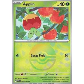 PRE 009 - Applin - PokeBall Reverse Holo