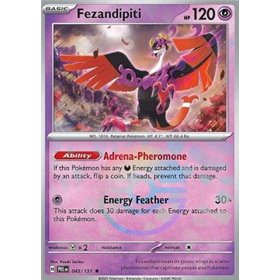PRE 045 - Fezandipiti - PokeBall Reverse Holo