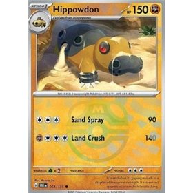 PRE 053 - Hippowdon - MasterBall Reverse Holo