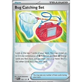 PRE 102 - Bug Catching Set - PokeBall Reverse Holo