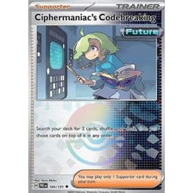 PRE 104 - Ciphermaniac's Codebreaking - PokeBall Reverse Holo