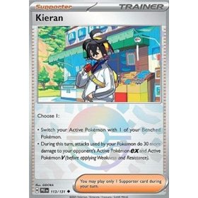 PRE 113 - Kieran - PokeBall Reverse Holo