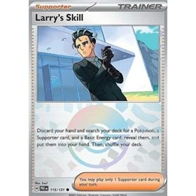 PRE 115 - Larry's Skill - PokeBall Reverse Holo