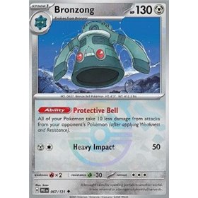 PRE 067 - Bronzong - MasterBall Reverse Holo