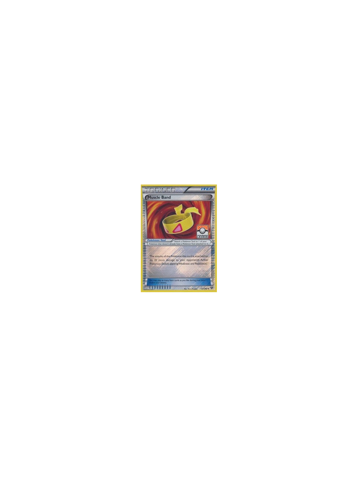 XY 121 - Muscle Band - Pokémon League