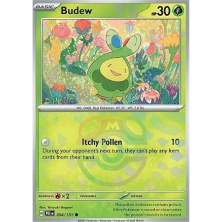 PRE 004 - Budew - MasterBall Reverse Holo