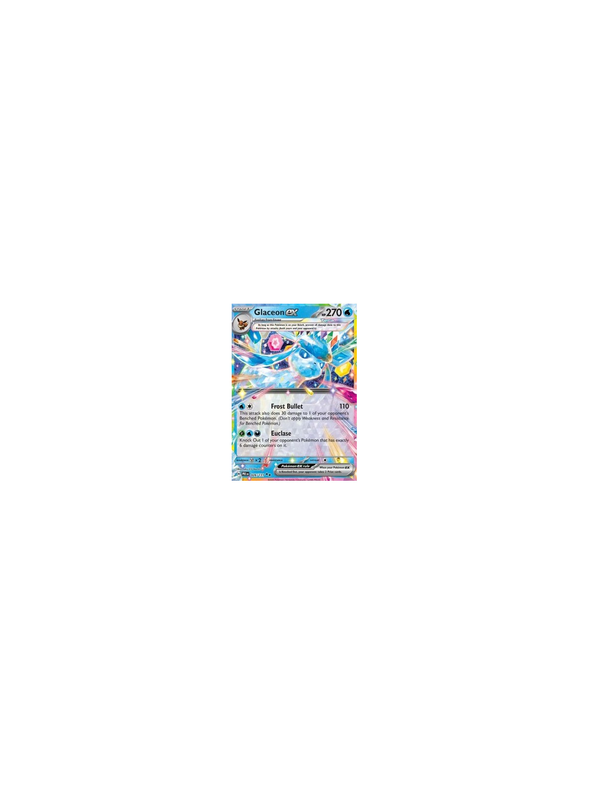 PRE 026 - Glaceon ex