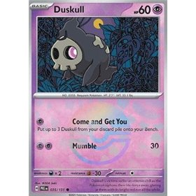 PRE 035 - Duskull - PokeBall Reverse Holo
